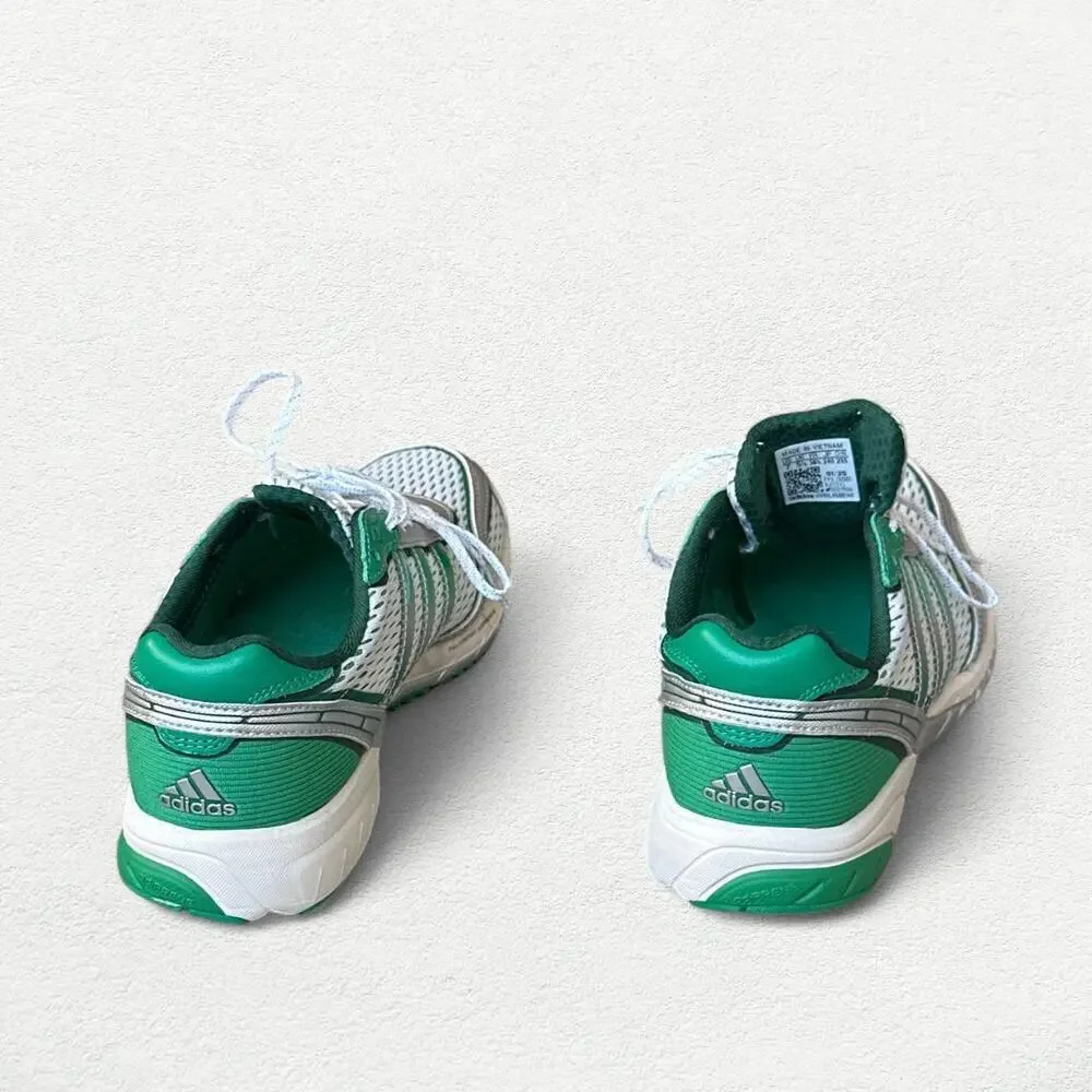 Adidas Originals x Sporty & Rich Adios OG Adiwear in White, Court Green & Silver